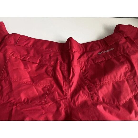 Columbia Men's Sz 3X Red Waterproof Bugaboo IV Snow Ski Pants Omni-Tech NEW - Picture 11 of 12